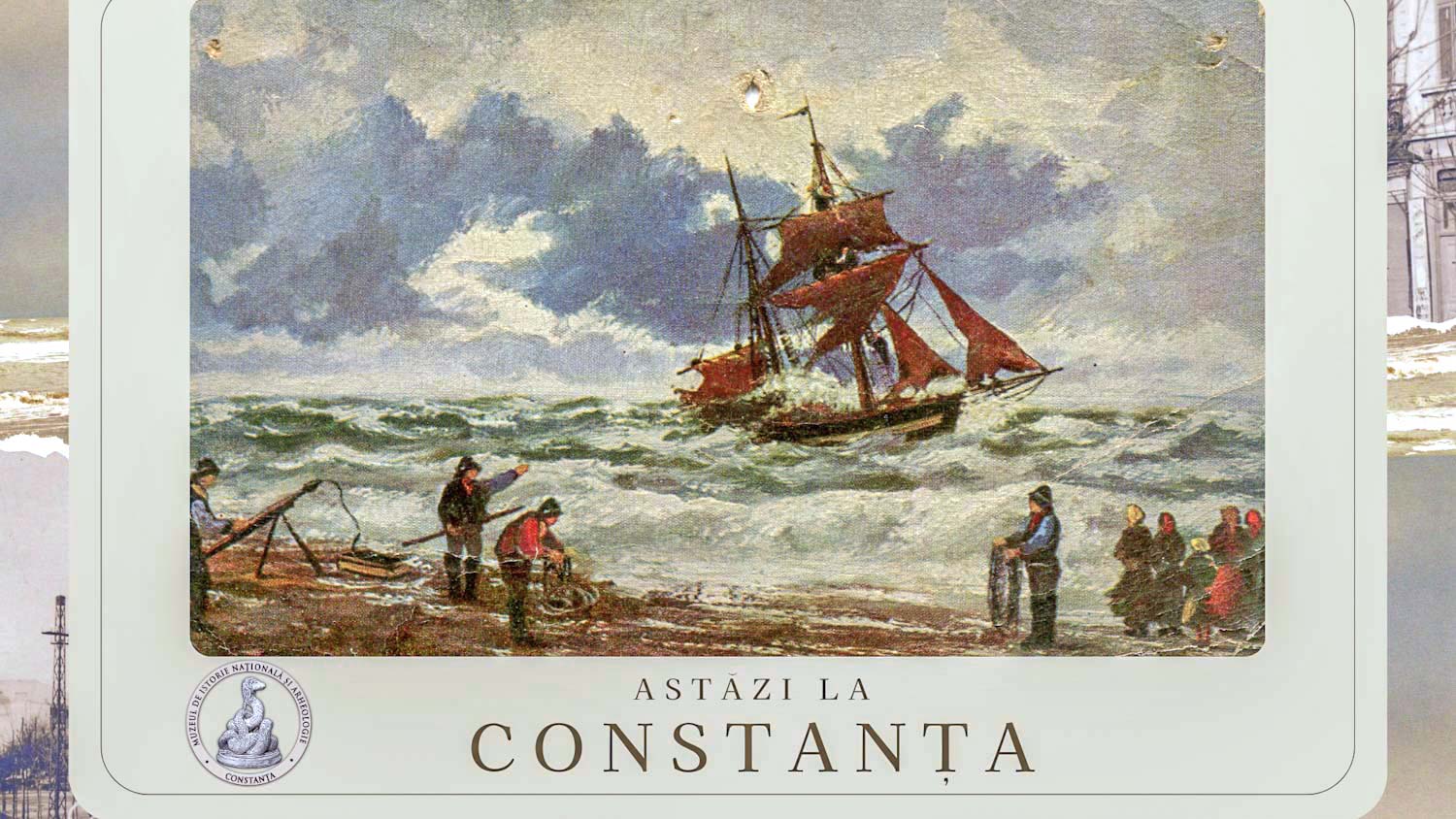 Astăzi la Constanța- un uragan și o vizită regală