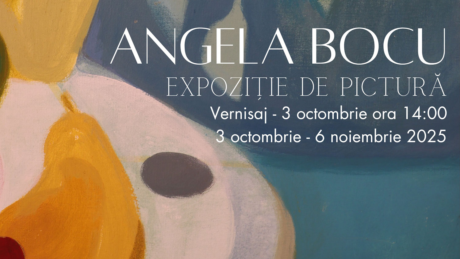 Expoziție Pictură Angela Bocu Muzeul de Artă Cța