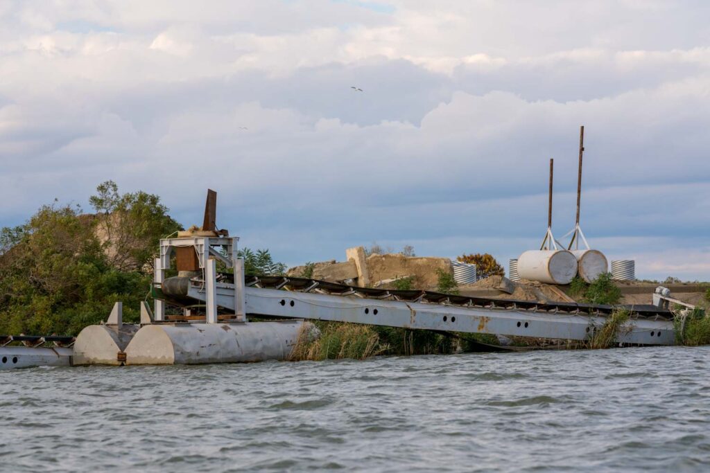 Lucrări modernizare Portul Sulina