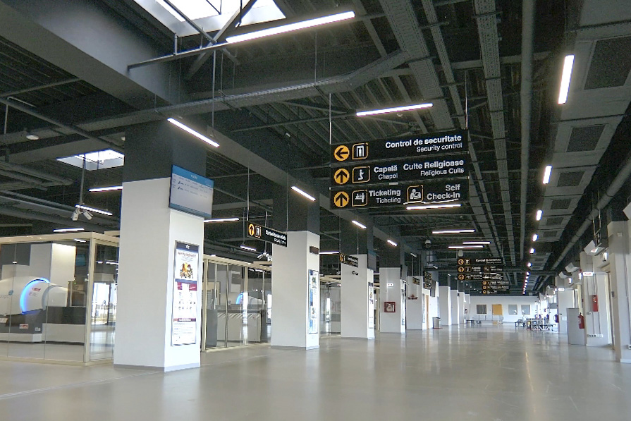 Noul Terminal de pasageri Aeroport Kogălniceanu