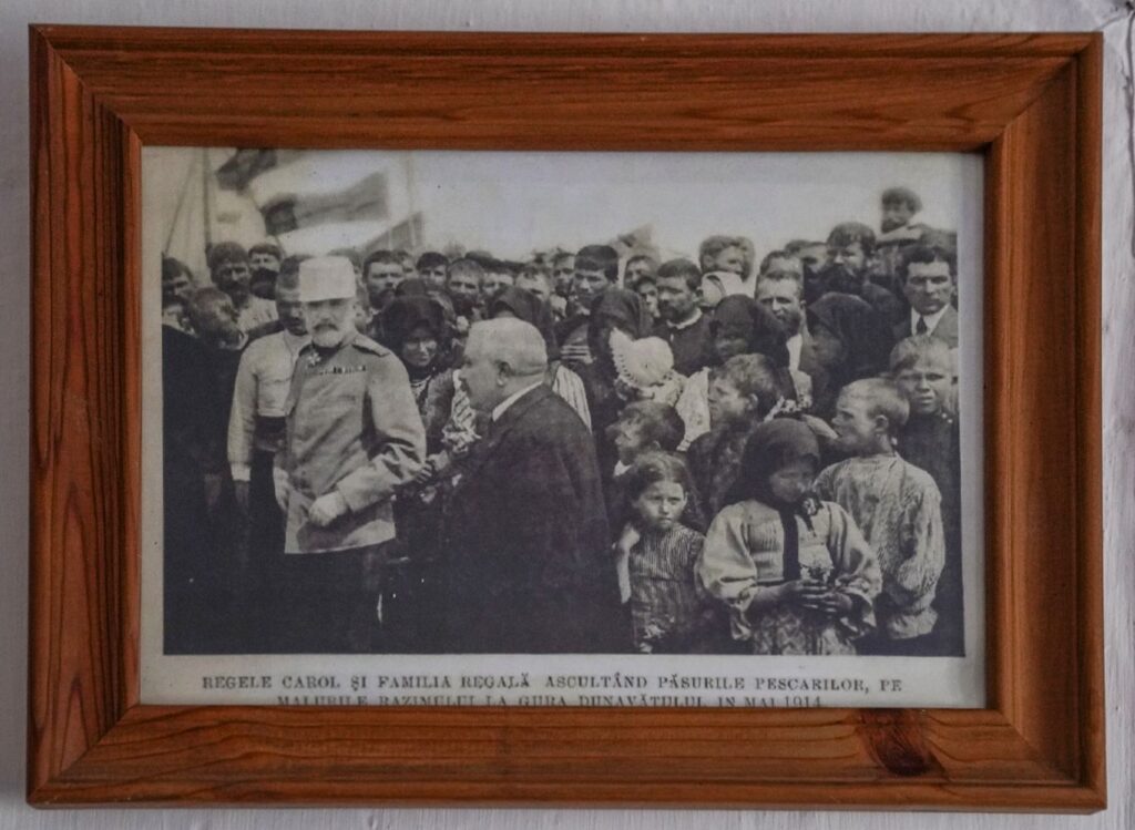 fotografie-regele-Carol-I-langa-lacul-razim-jurilovca