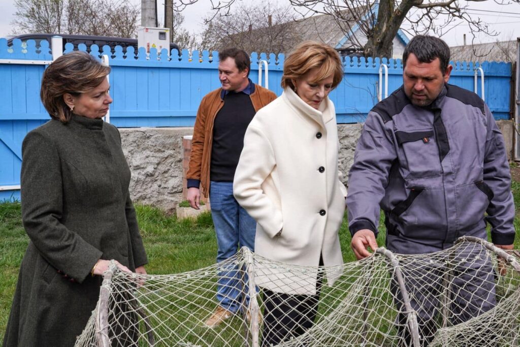 Acestora le-a fost prezentată și o fotografie în care a fost surprins Regele Carol I, într-una din vizitele acestuia în Delta Dunării.